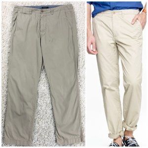 J Crew Essex Pant regular fit khakis 36W 32L